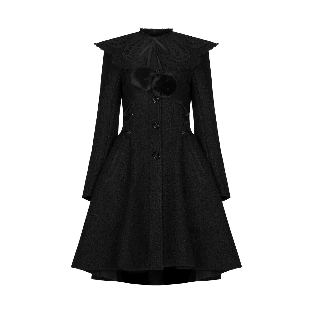 Punk Rave - Adorata Gothic Lolita Coat - Black